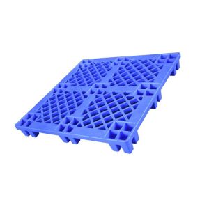 6.6Kg Nestable 9 Feet Lightweight Plastic Pallet 1100 X 1100 PP Material Plastic