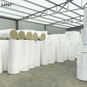 Smooth Surface Spunlace Nonwoven Fabric High Abrasion Resistance