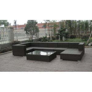  7pcs home patio rattan sofa furniture  