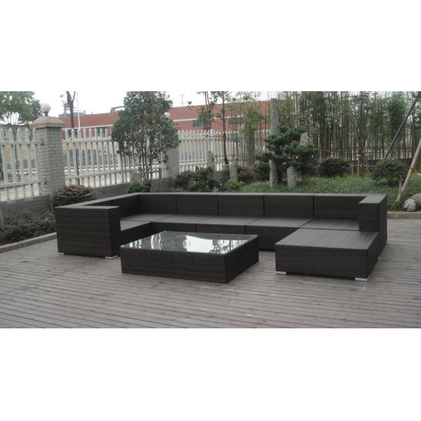 Quality  7pcs home patio rattan sofa furniture   wholesale
