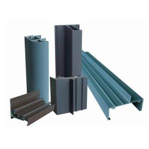 China PVDF Painted 6061 Aluminum Profile For Windows / Doors , Extruded Aluminum Framing Systems on sale