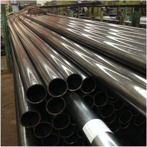 China Welded Bright Steel Tube Flat End Silver White Color Stainless Steel Material on sale