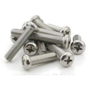 Fully Threaded Cross Recessed Screw Metal Building / Automobile Industry