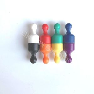 Sintered NdFeB Hook Magnet, N35, Permenent Office Magnets in Red Color