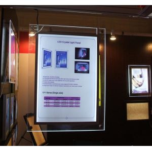 Table Standing 220V Square Movie Poster Light Box Backlit Slim Led Poster Frame