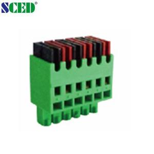 Cheap Screwless Plug in Terminal Block / 3.81mm Phoenix terminal blocks for sale