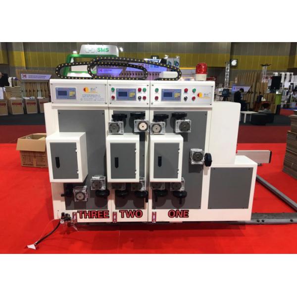 Quality Express Box Automatic Feeder Corrugated Flexo Printer Slotter Machine / Carton Box Packaging Machine wholesale