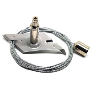 Stainless Steel Suspension System With Fixture Suspension Kit Linear Lighting