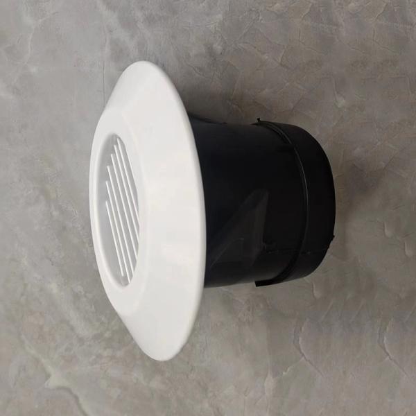 Weather Resistant Plastic Snap On Round Ceiling Air Vent Covers Preventing Insects And Debris Entry With Modern Design