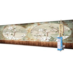 90V 246V Vertical Wall Printer Robot