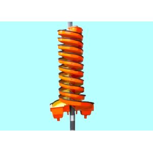 Copper Ore Spiral Chute Centrifugal Gold Separator With 720mm Pitch