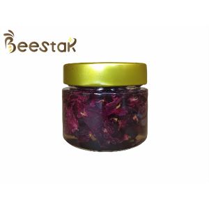 Pure Raw Honey Natural Bee Honey No Additive Rose Petal Jam With Honey Tea Sauce