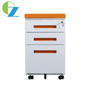 OEM Rotating Mobile Pedestal Cabinet With PU Castor Wheels