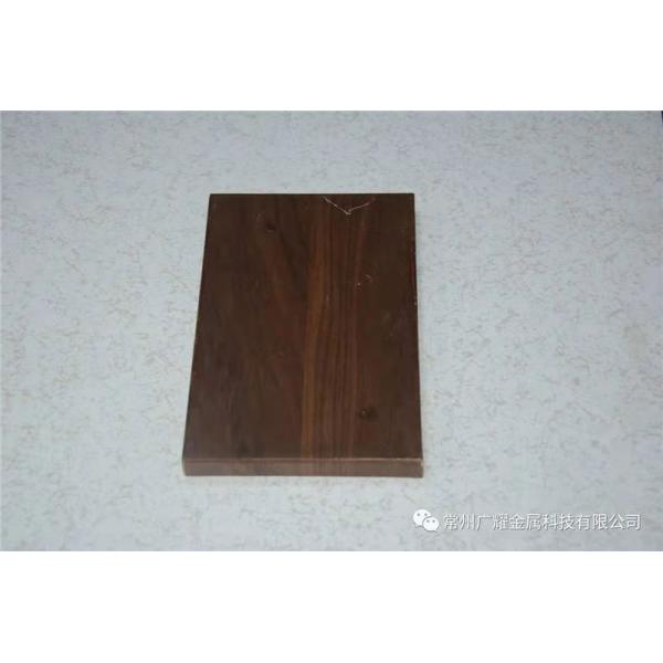 Weather Resistance 150mm~3000mm Width Wood Grain Aluminium Sheet Lightweight