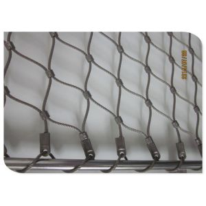 Cheap Stainless Steel Wire Rope Mesh Webnet with 7 x 7, 7 x 19, and 1 x 19 Rope Constructions for Architectural and Safety Applications for sale