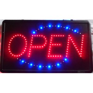 Led Open sign rectangular