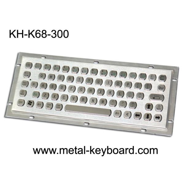 Quality SUS304 Metal Kiosk Industrial Computer Keyboard with IP65 Water Resistant wholesale