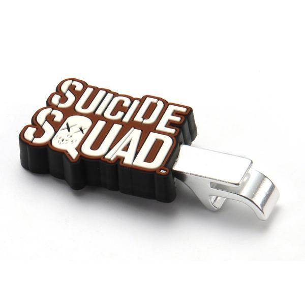 Letter Type Flat Metal Bottle Opener Included PVC Washable Silk Screening