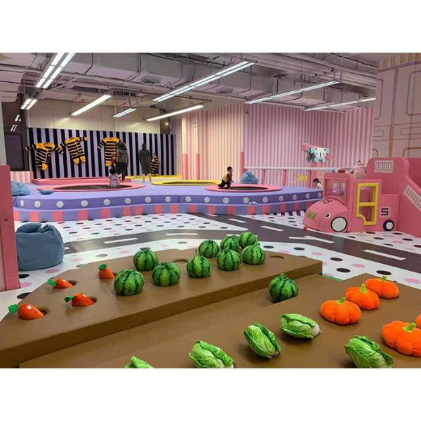 Zone Indoor Playground Equipment Sponge Commercial Mall