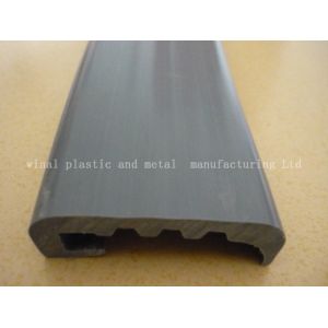 PVC Anti-collision wall handrail,plastic PP PVC ABS-AL extrusion parts.size and