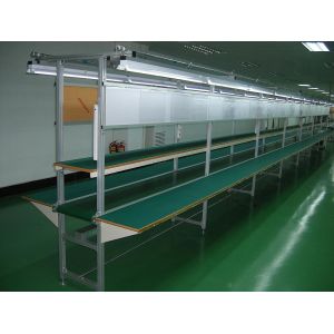 Anti static Conductive Flat Belt Conveyor 50-400mm Width