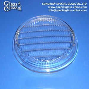 Durable Molded Borosilicate Light Cover For Underwater Lamp