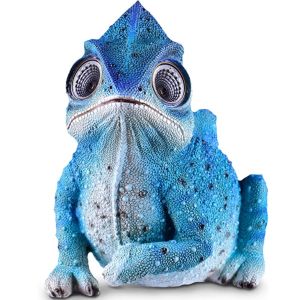 China Modern Ceramic 1.2V 6.9” Chameleon Solar Light on sale