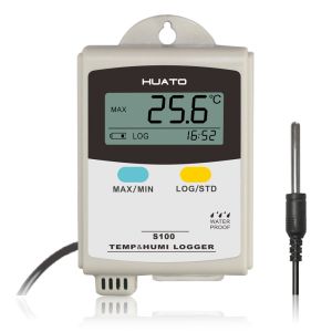Energy Saving Temperature Relative Humidity Data Logger Temperature Monitoring