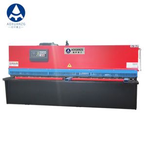 NC Controller Carbon Steel Hydraulic Shearing Machine E21S 6 X 3200mm