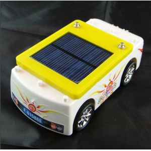 Customizable Solar Minivan Solar Energy Toy Car For Children Durable