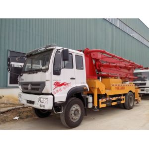 China High Reliability Concrete Pump Truck Fast Speed Easy Control H Shaped Outrigger on sale