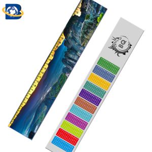 Custom 3d lenticular Ruler Straight Rulers Promotional Gift Stationery