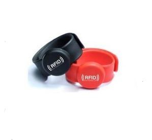 RFID Silkscreen Printing Custom Made Silicone Wristbands