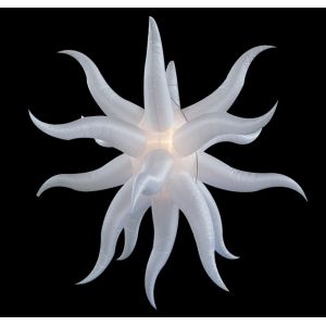 Inflatable Star with Changeable LED Party Decorative Lights