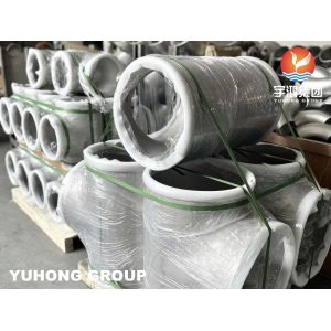 Duplex Alloy Steel Equal Tee A815 S32750 Butt-Weld Fitting Seawater Desalination