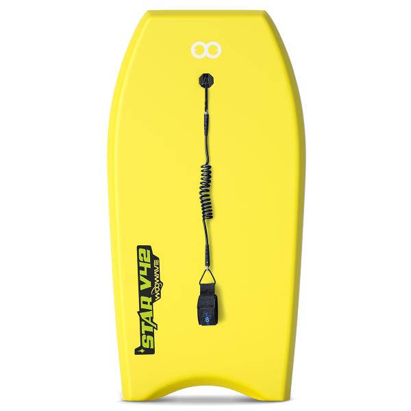 Folding Leash Plug WOOWAVE Lightweight 2.14lbs Surfboard with Board Width 20.9 Inch