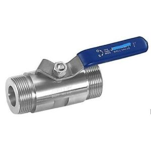 25MM Stainless Steel Floating Ball Valve With PTFE Seat And Threand NPT BSP End