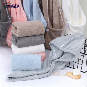 350gsm Reusable Dusting Cloths 35X65cm Multi Color Long Hair Drying Towel Hair