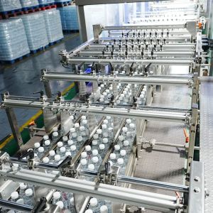 Automatic Shrink Packer for Food and Beverage with 100g-3kg Capacity and 12,000 to 48,000 Bottles/Hour Output