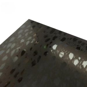 Decorative Etched Stainless Steel Sheet 316l 410 SS Plate Customized Pattern