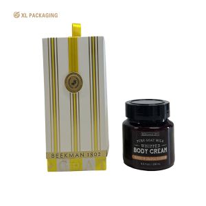 China XL Packaging Custom Printed Cosmetic Boxes Custom High End Paper Beauty Gift Packaging Skincare Cosmetics Set Lid and Base Box on sale