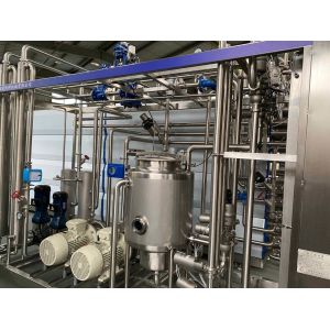Coconut Milk Water UHT Milk Sterilizer SUS304 With Pasteurizer Pipe