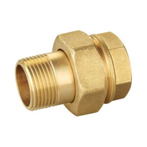 DN 20 Bronze or Brass Water Meter Couplings Connectors for Meters