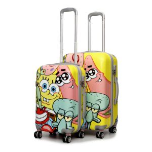 ABS PC light weight hardside carry-on spinner luggage set baigou bag cases