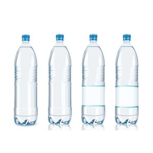 CE Approval Water Bottle Filling Machine , Free - Running Liquid Filling