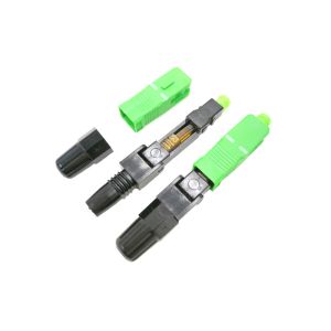 FTTH SC APC Fiber Optic Quick Connector Can be reused 55 mm Long Fast Connector