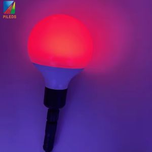 360degree rgb pixel programmable waterproof 3D dmx / SPI 80mm led pixel ball