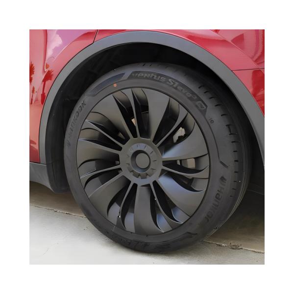Tesla Y-19 Aviation Hubcaps Turbo Wheel Cover Compatibility With 100% Assurance