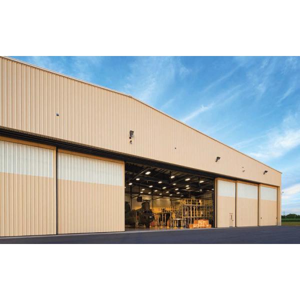 Modern Customized Steel Structure Building Prefab Warehouse Workshop Aircraft Hangar Office