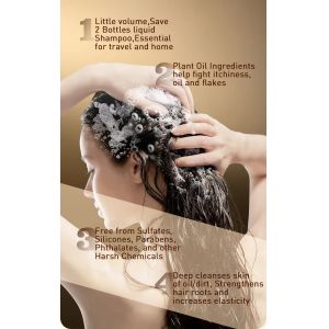 Customized Shampoo And Conditioner Tablets Portable And Lightweight For Travel